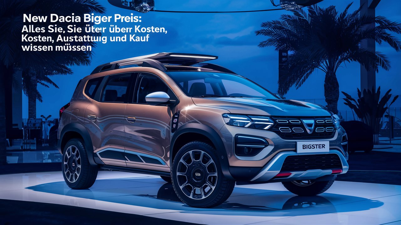 neuer dacia bigster preis