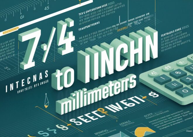 3/4 Zoll in mm – Einfache Umrechnung, Bedeutung und praktische Anwendungen im Alltag