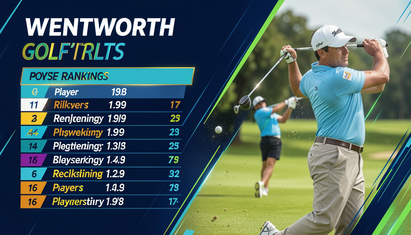 Wentworth Leaderboard Today: Aktuelle Ergebnisse, Spielerplatzierungen und Golf-Highlights im Überblick