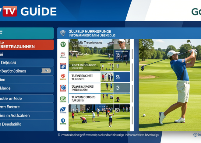 Sky TV Guide Golf: Aktuelle Golfübertragungen, Turniere und alle wichtigen Informationen im Überblick